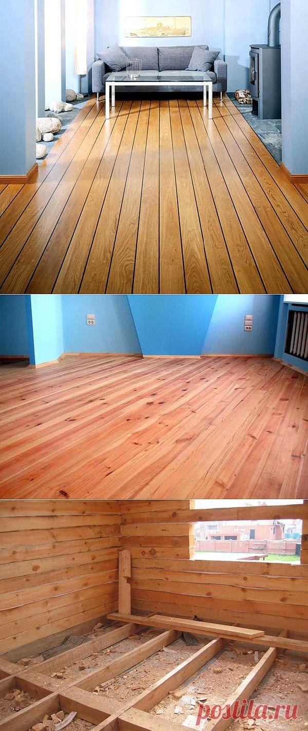 Как сделать деревянные полы в доме | Современный дом