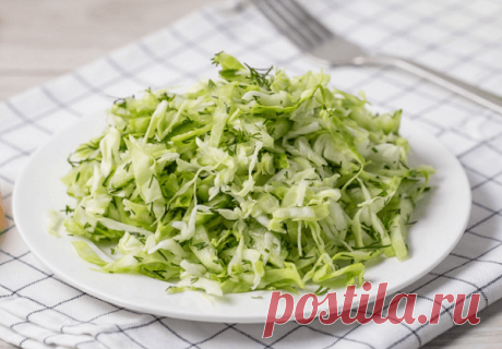 Салат из свежей капусты – 7 очень вкусных и быстрых рецептов