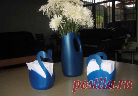 Идеи вторичного использования пластиковой тары