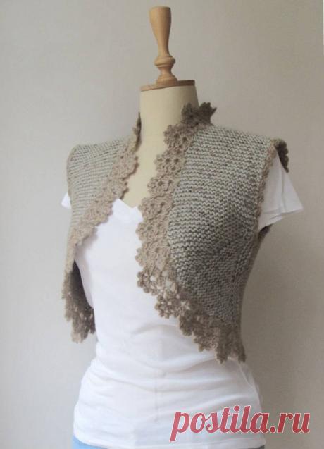 Балеро без рукавов