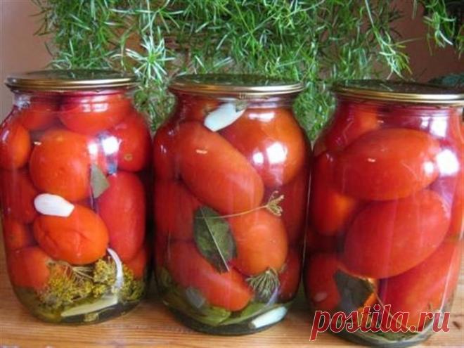 Вкусные помидоры на зиму