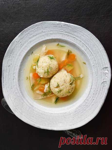 This Matzo Ball Soup with homemade chicken stock will fill your house with the best aromas and even impress your mother-in-law with its authentic flavor. Most importantly, it's as tasty and satisfying as comfort food should be.