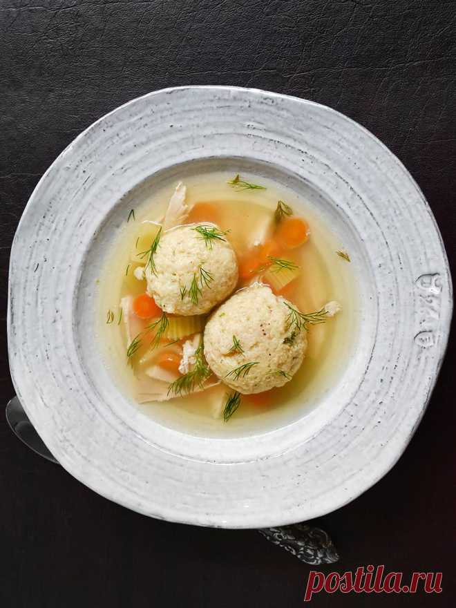This Matzo Ball Soup with homemade chicken stock will fill your house with the best aromas and even impress your mother-in-law with its authentic flavor. Most importantly, it's as tasty and satisfying as comfort food should be.