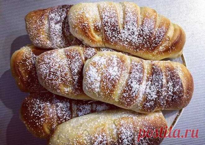 Булочки с яблочным повидлом 🥐🍏 Автор рецепта Диана Омаханова🍩 - Cookpad