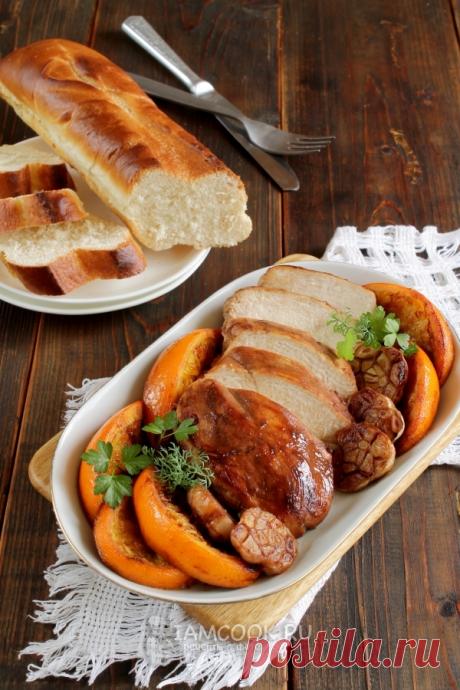 Грудка куриная с апельсинами
