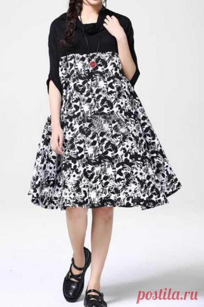 Black Cotton Dresses summer dress cloak Dresses prom dress | Etsy