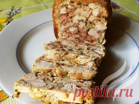 Ветчина куриная рубленая по-домашнему разлетается в миг. Моим очень нравятся, часто просят. Рецепт проще простого.