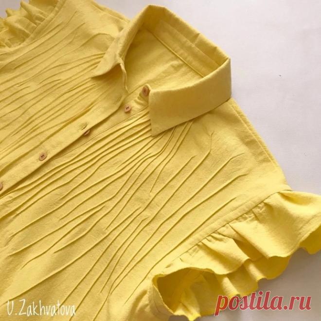 Вариант необычного декора, создающий крэш-эффект в виде хаотичных защипов