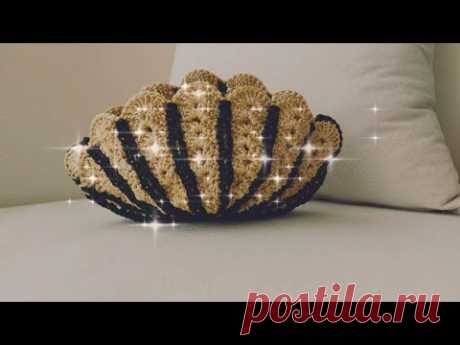 😍 Сумка?Клатч?Косметичка?🤔 Мастер Класс от А до Я| #ракушка_крючком #ракушка | Уроки от Петелькино👸