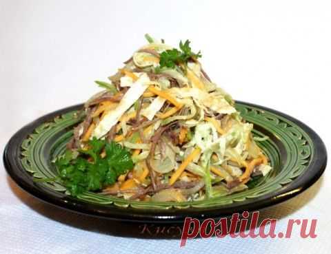 Очень вкусный салат с редькой