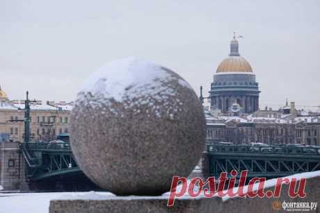 В Петербурге пошел снег: фото и видео - 18 февраля 2025 - ФОНТАНКА.ру
