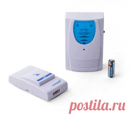 В наличии за 1490 тг. Дверной звонок беспроводной LUCKARM D8203/A8203 купить со скидкой и доставкой в Алматы, Актау, Астана, Атырау и по Казахстану