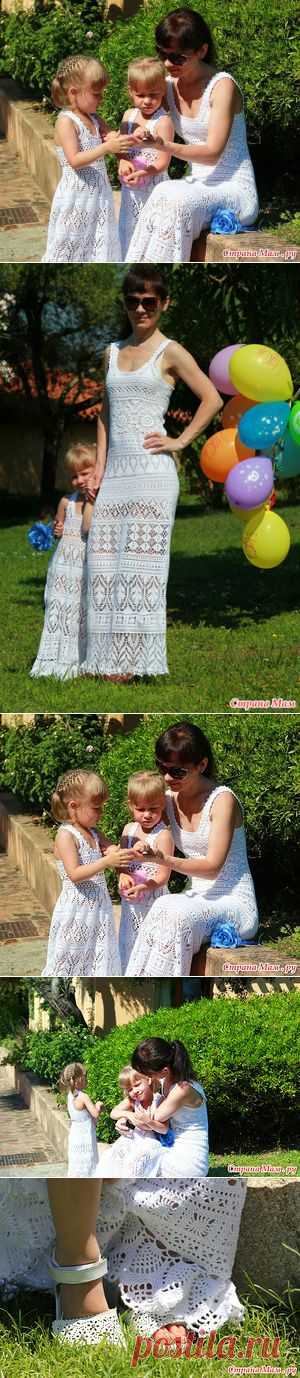 Трое в белом ажуре