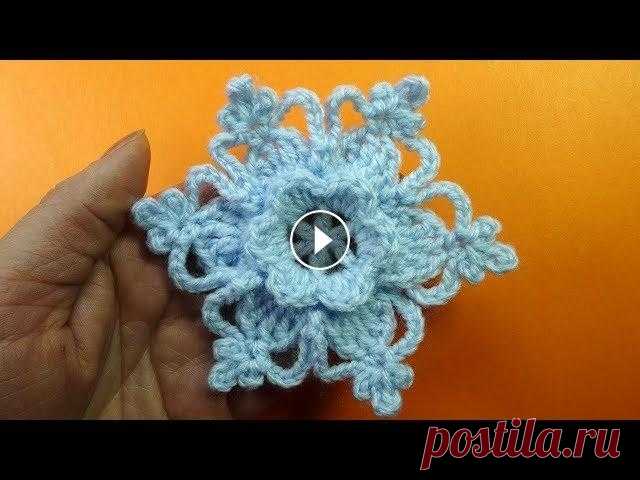 ИЗУМИТЕЛЬНАЯ СНЕЖИНКА КРЮЧКОМ   How to crochet snowflake ИЗУМИТЕЛЬНАЯ СНЕЖИНКА КРЮЧКОМ How to crochet snowflake, А вот ещё другие красивые снежинки вязаные крючком *ТОВАРЫ ДЛЯ ВЯЗАНИЯ от производителей* Хоче...