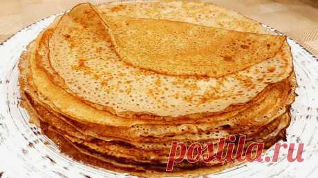 Ажурные блинчики на молоке. Масленица. Рецепт блинов (блинчиков) | Готовим дома все | Яндекс Дзен