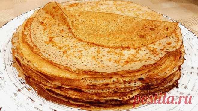 Ажурные блинчики на молоке. Масленица. Рецепт блинов (блинчиков) | Готовим дома все | Яндекс Дзен