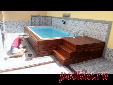 Piscina em Deck