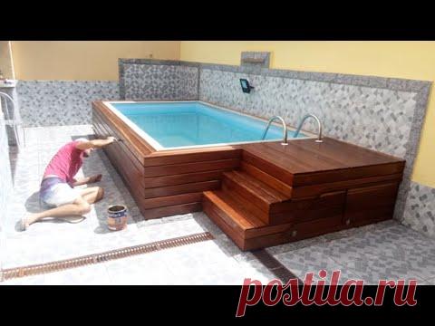 Piscina em Deck