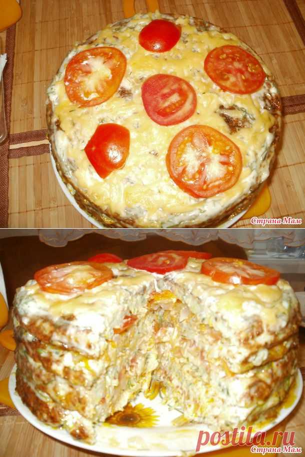 Тортик из кабачков - Меню на каждый день - Страна Мам