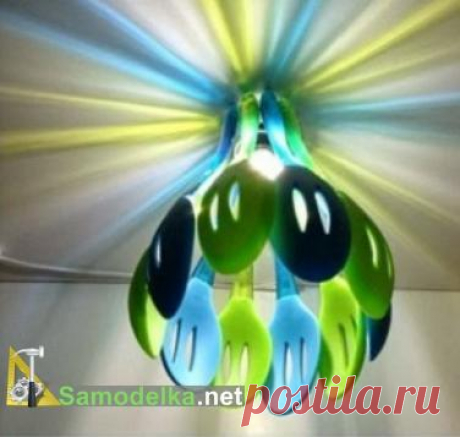 Люстра из ложек своими руками / Дом, мебель, интерьер... / Самоделка.net  - Сделай сам своими руками | Самоделки. Полезные советы и рекомендации домашнему умельцу