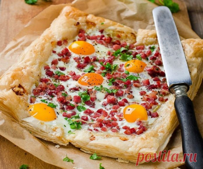 Балуем родных вкуснятиной — быстрый пирог на завтрак 


Праздник вкуса!









Этот пирог готовится очень быстро, а вкус порадует всех.
Способ приготовления
Раскатываем тесто в одном направлении, разрезаем на два квадрата, выкладываем на противень, за…