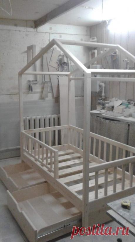 Кроватки-домики от Юры Ананьева | | Для тех, кто любит работать с деревом