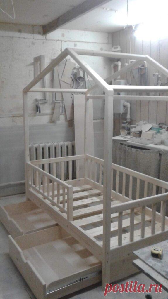 Кроватки-домики от Юры Ананьева | | Для тех, кто любит работать с деревом