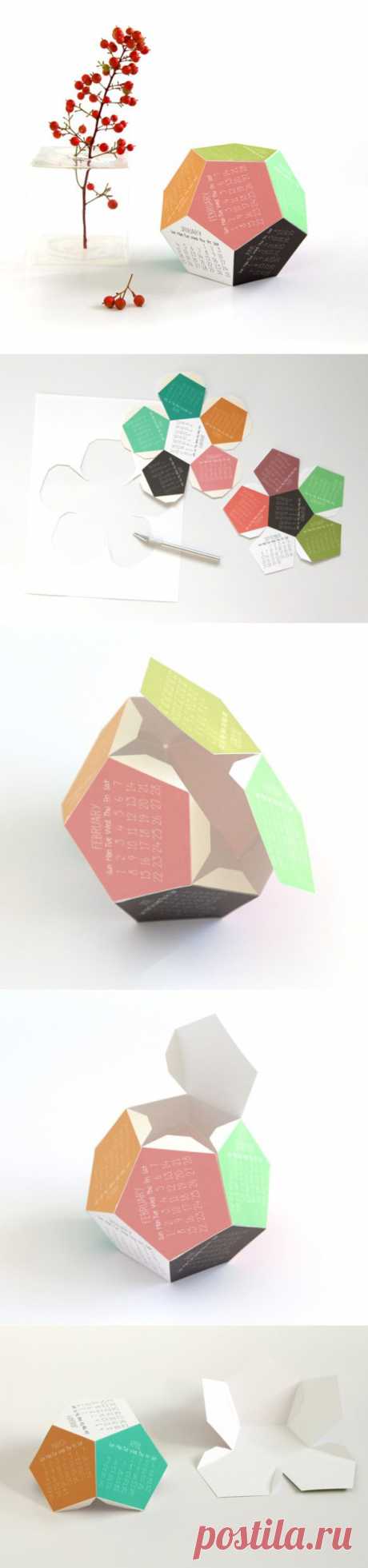 3D календарь на 2015 год (Diy) / Бумага и карандаши (скрапбукинг, оригами, и т.д.) / ВТОРАЯ УЛИЦА
Распечатай и склей!