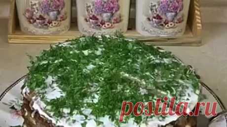 Печёночный торт ( рецепт )