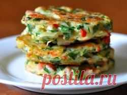 Драники с овощами »