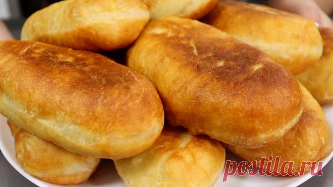 Пирожки с картошкой - самый быстрый рецепт: не пахнут содой, хорошо прожариваются, остаются мягкими и после остывания