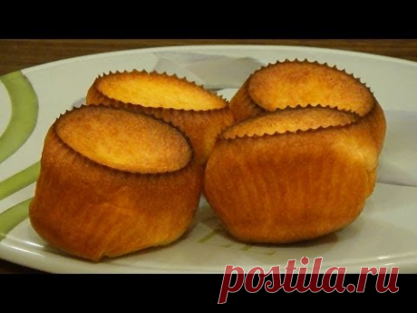 Popovers - выпрыгивающие булочки. Альтернатива заварным пирожным. - YouTube