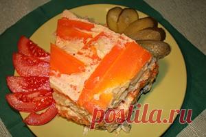 Рыбный торт: рецепт