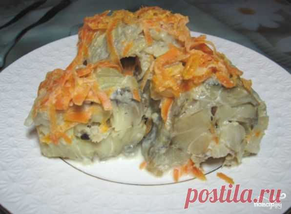 Тушеный минтай с морковью и луком - пошаговый кулинарный рецепт на Повар.ру