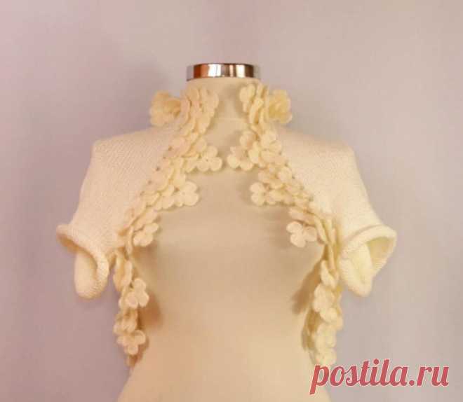 Wedding Shrug Ivory Lace Bolero Bridal Cape Crochet Shrug | Etsy