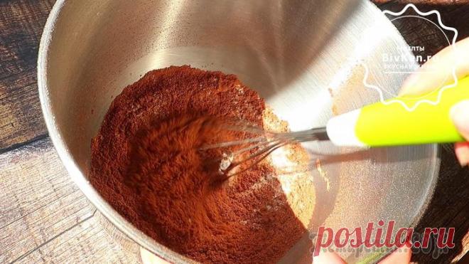 Блины шоколадный бархат со сгущенкой