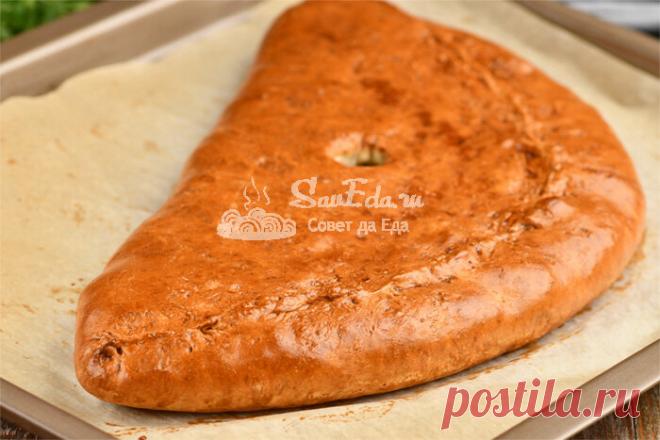 Мясной пирог из быстрого вкусного теста (начинка может быть любой) | Совет да Еда | Дзен