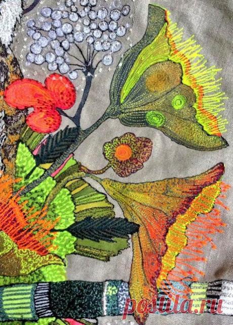 KUFER z artystycznym rękodziełem : Quilt i patchwork