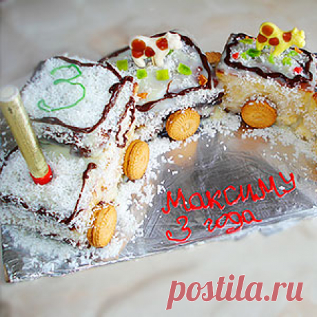 Печем и украшаем торт на день рождения мальчика