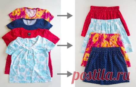 Детские вещи своими руками из старых вещей: подборка фото