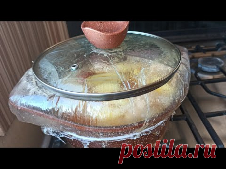 Мясо можно есть губами если так готовите! Самая мягкая курица на казане.