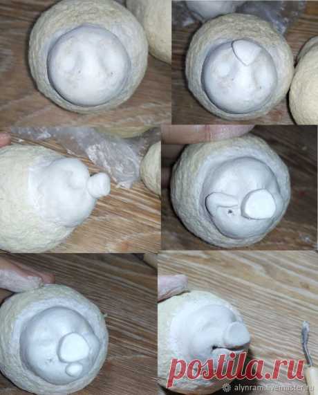 Мастерим подвеску на елку «Крылатая зефирная свинка» – Ярмарка Мастеров