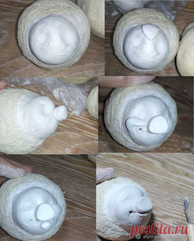 Мастерим подвеску на елку «Крылатая зефирная свинка» – Ярмарка Мастеров