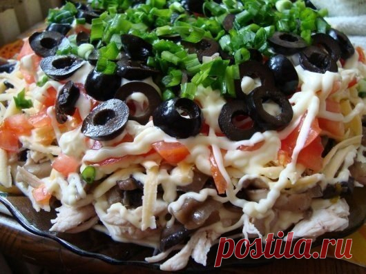 (M)6 САЛАТОВ С КУРИНЫМ ФИЛЕ (Odnoklassniki)