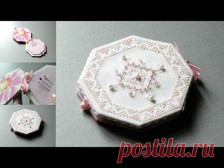 Вышивка крестом: Игольница-книжка │ Pincushion-book { Lelya Lee }