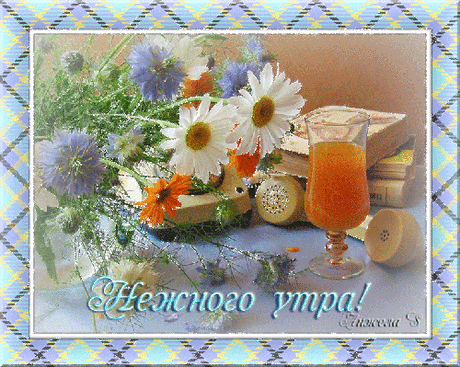 Нежного утра!