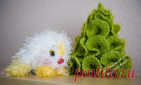 Лесная красавица — елка крючком