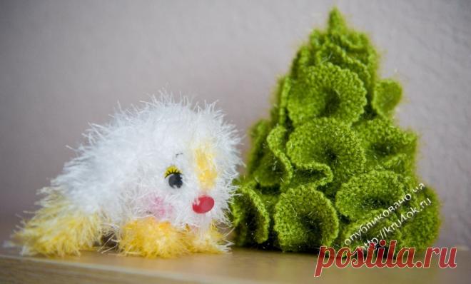 Лесная красавица — елка крючком