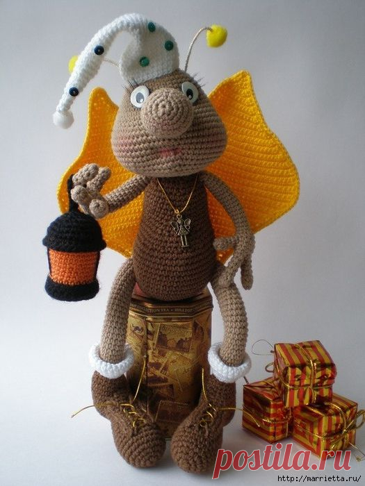 Амигурами. СВЕТЛЯЧОК крючком