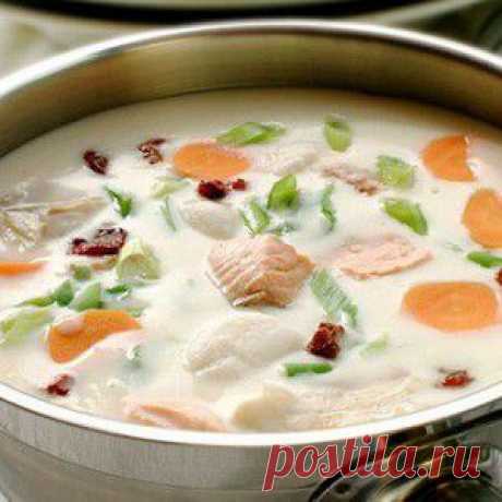 Бергенский рыбный крем-суп рецепт – норвежская кухня: супы